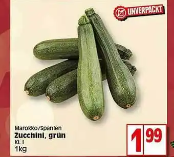 Elli Markt Zucchini, grün Angebot