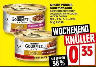 Elli Markt Nestlé purina gourmet-gold Angebot