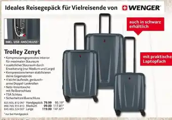 Selgros Wenger Trolley Zenyt Angebot