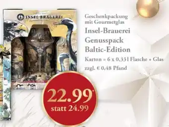 Getränkeland Insel Brauerei Genusspack Baltic Edition 6x0,33 L Flasche Angebot