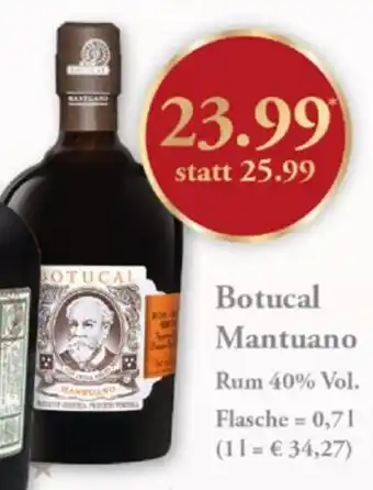 Getränkeland Botucal Mantuano 0,7 L Angebot