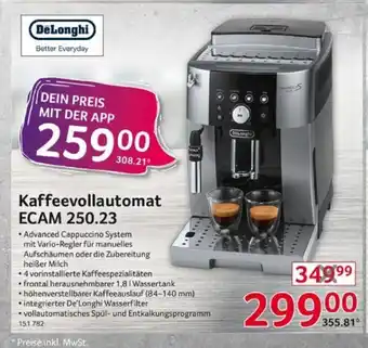 Selgros DeLonghi Kaffeevollautomat | ECAM 250.23 Angebot