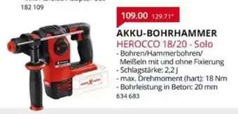 Selgros Einhell Akku-Bohrhammer | Herocco 18/20 Angebot