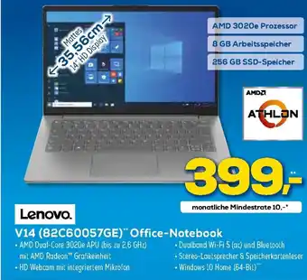 Euronics XXL Lenovo V14 (82C60057GE) Office Notebook Angebot