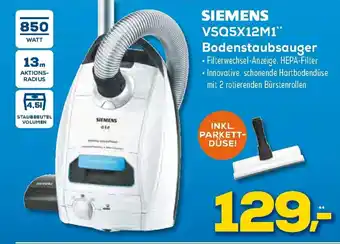 Euronics XXL Siemens VSQ5X12M1 Bodenstaubsauger Angebot