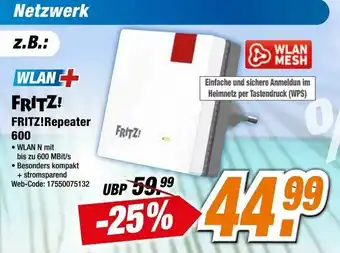 Expert Fritz! Repeater 600 Angebot