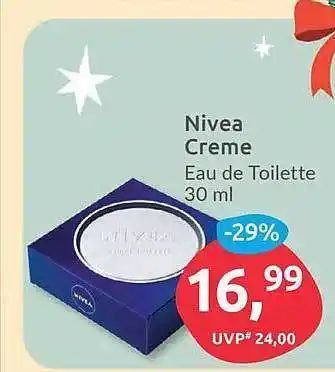 Budni Nivea creme eau de toilette Angebot