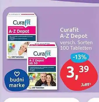 Budni Curafit a-z depot Angebot