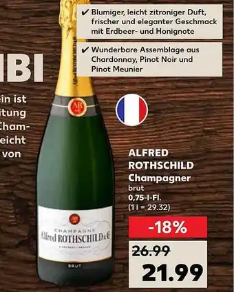 Kaufland Alfred rothschild champagner Angebot