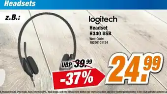 Expert Logitech Headset H340 USB Angebot