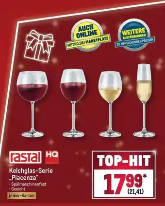 METRO Rastal kelchglas-serie „piacenza“ Angebot