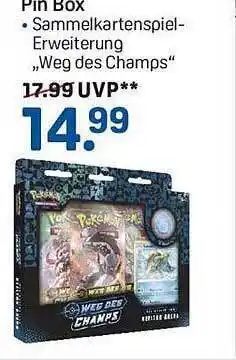 Rossmann Pokémon pin box Angebot