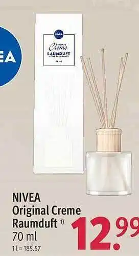 Rossmann Nivea original creme raumduft Angebot