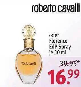 Rossmann Roberto cavalli oder florence edp spray Angebot