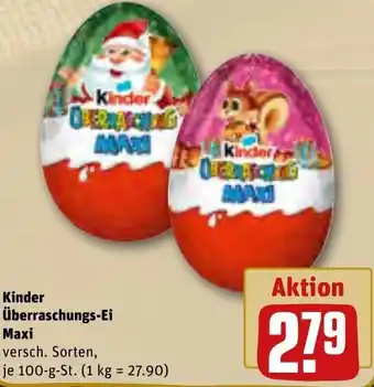 REWE Kinder überraschungs-Ei Maxi 100 g Angebot