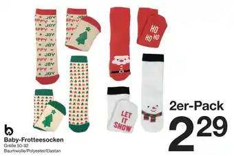 Zeeman Baby Frotteesocken Angebot