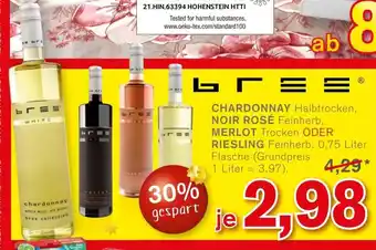 KODi Bree Wein 750ml Angebot