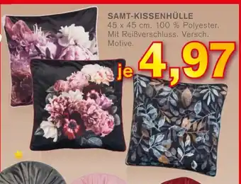 KODi Samt-Kissenhulle 45*45 Angebot