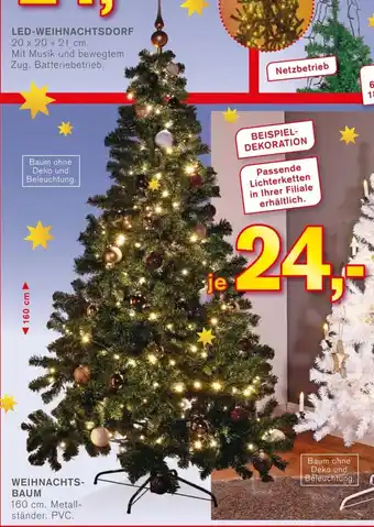 KODi Weihnachtsbaum 160cm Angebot