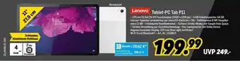 MEDIMAX Lenovo tablet-pc tab p11 Angebot