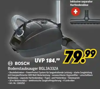 MEDIMAX Bosch bodenstaubsauger bgl3a332a Angebot