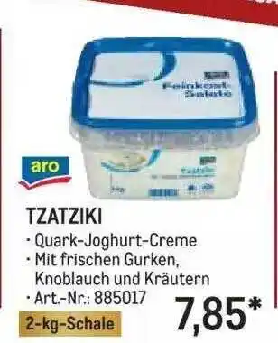 METRO Aro tzatziki Angebot