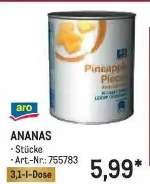 METRO Aro ananas Angebot