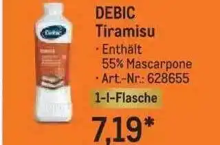 METRO Debic tiramisu Angebot