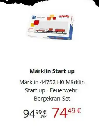 Vedes Märklin start up Angebot