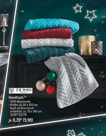 METRO Ross handtuch Angebot