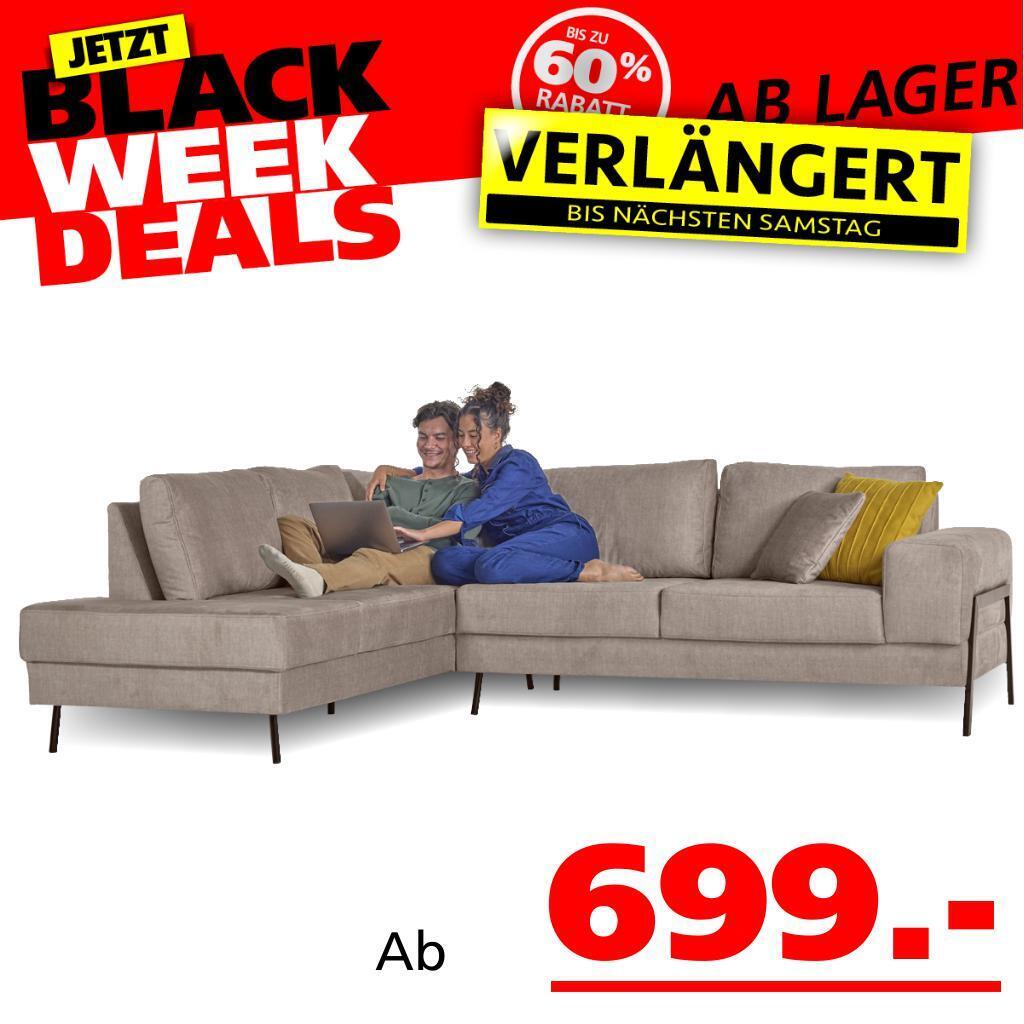 Seats and sofas porto ecksofa Angebot bei Seats and Sofas