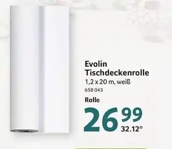 Selgros Evolin tischdeckenrolle Angebot