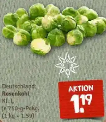 nahkauf Rosenkohl 750 g Pckg. Angebot