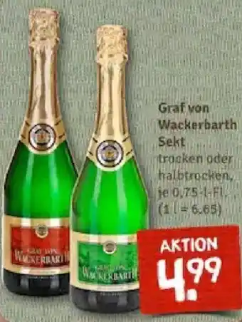 nahkauf Graf von Wackerbarth Sekt 0,75 L-Fl. Angebot