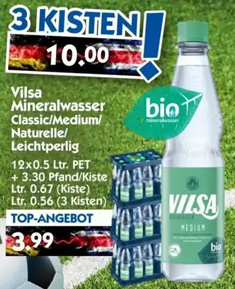 Hol'ab Getränkemarkt Vilsa Mineralwasser 12x0,5 Ltr. Angebot