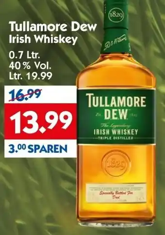 Hol'ab Getränkemarkt Tullamore Dew Irish Whiskey 0,7 Ltr. Angebot