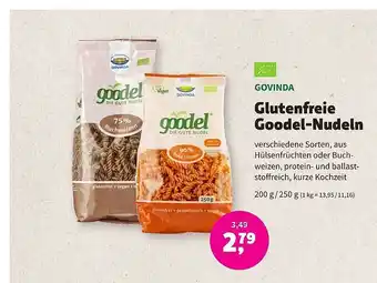 Aleco Biomarkt Govinda glutenfreie goodel-nudeln Angebot