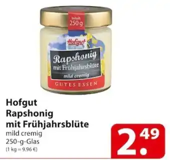 Famila Nord Ost Hofgut Rapshonig mit Frühjahrsblüte 250 g Glas Angebot