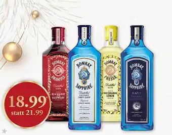 Getränkeland Bombay sapphire, bramble oder presse Angebot