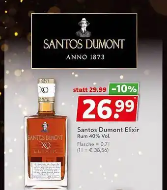 Getränkeland Santos dumont elixir Angebot