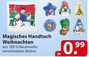 Famila Nord Ost Magisches Handtuch Weihnachten Angebot