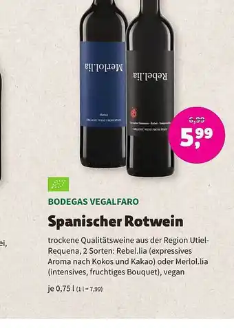 Naturgut Bodegas vegalfaro spanischer rotwein Angebot