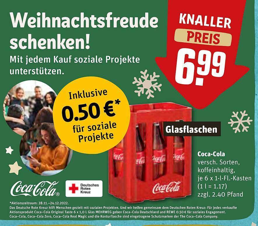 Cocacola Angebot bei REWE