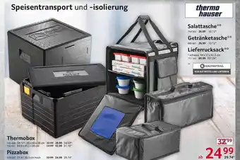 Selgros Thermobox, pizzabox, salattasche, getränketasche, lieferrucksack Angebot