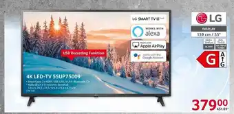 Selgros Lg 4k led-tv 55up75009 Angebot