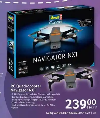 Selgros Rc quadrocopter navigator nxt Angebot