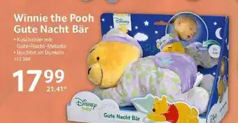 Selgros Winnie the pooh gute nacht bär Angebot