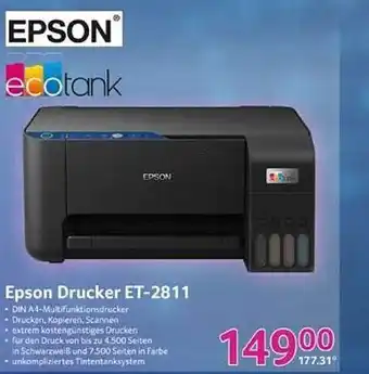 Selgros Epson drucker et-2811 Angebot