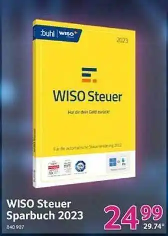 Selgros Wiso steuer sparbuch 2023 Angebot