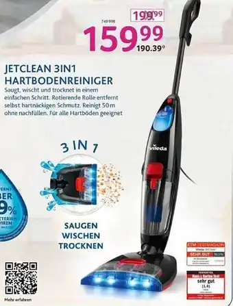 Selgros Jetclean 3in1 hartbodenreiniger Angebot